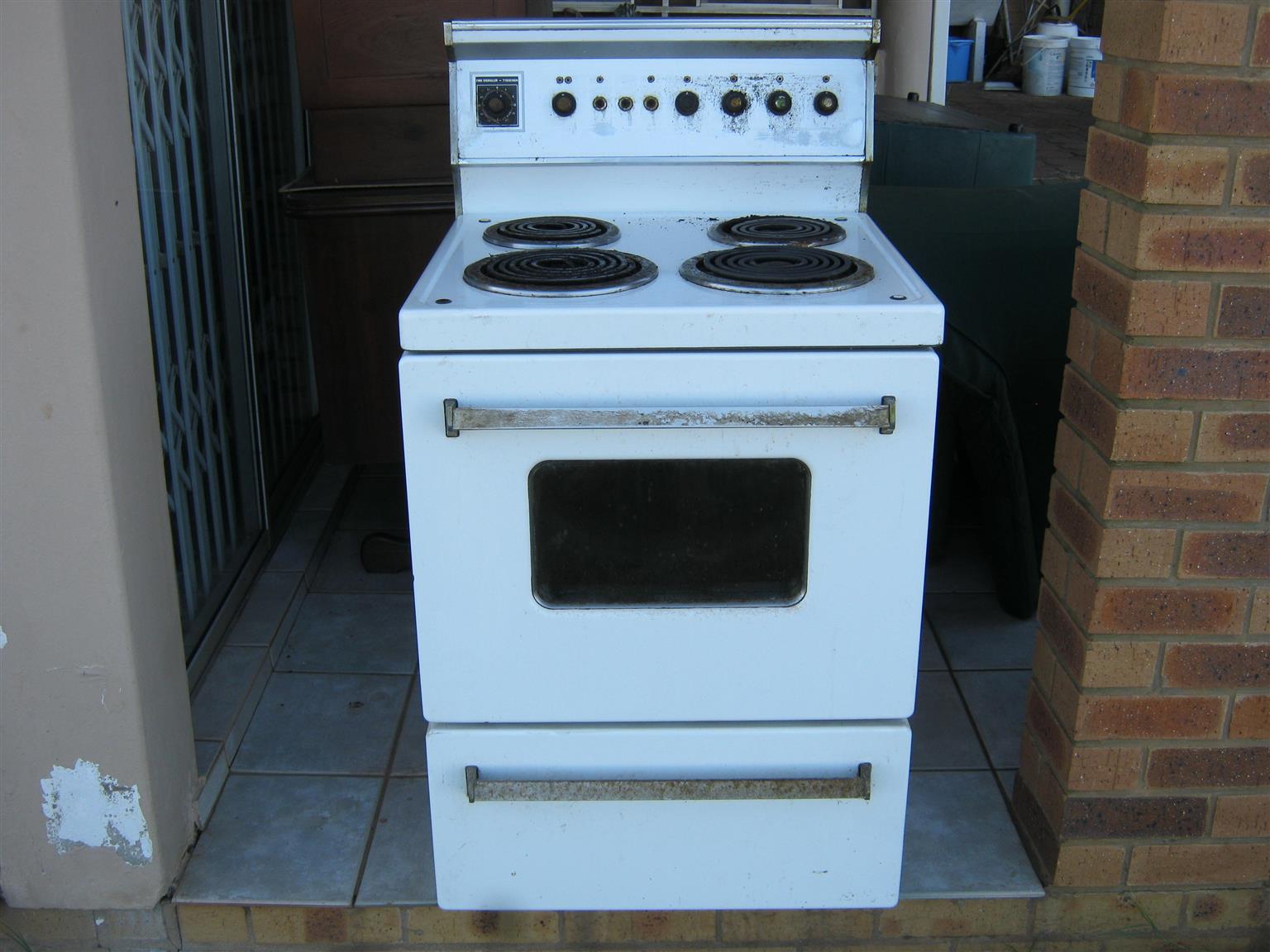 defy spiral plate stove