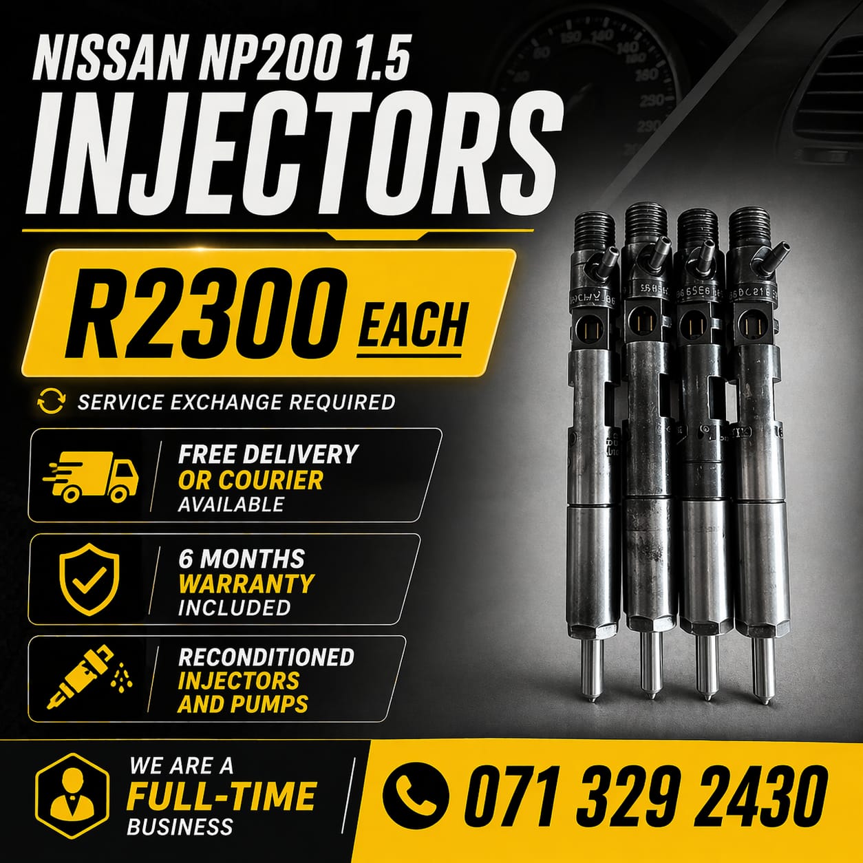 NISSAN INJECTORS FOR SALE WITH WARRANTY - Private Seller NISSAN INJECTORS FOR SALE WITH WARRANTY - Private Seller