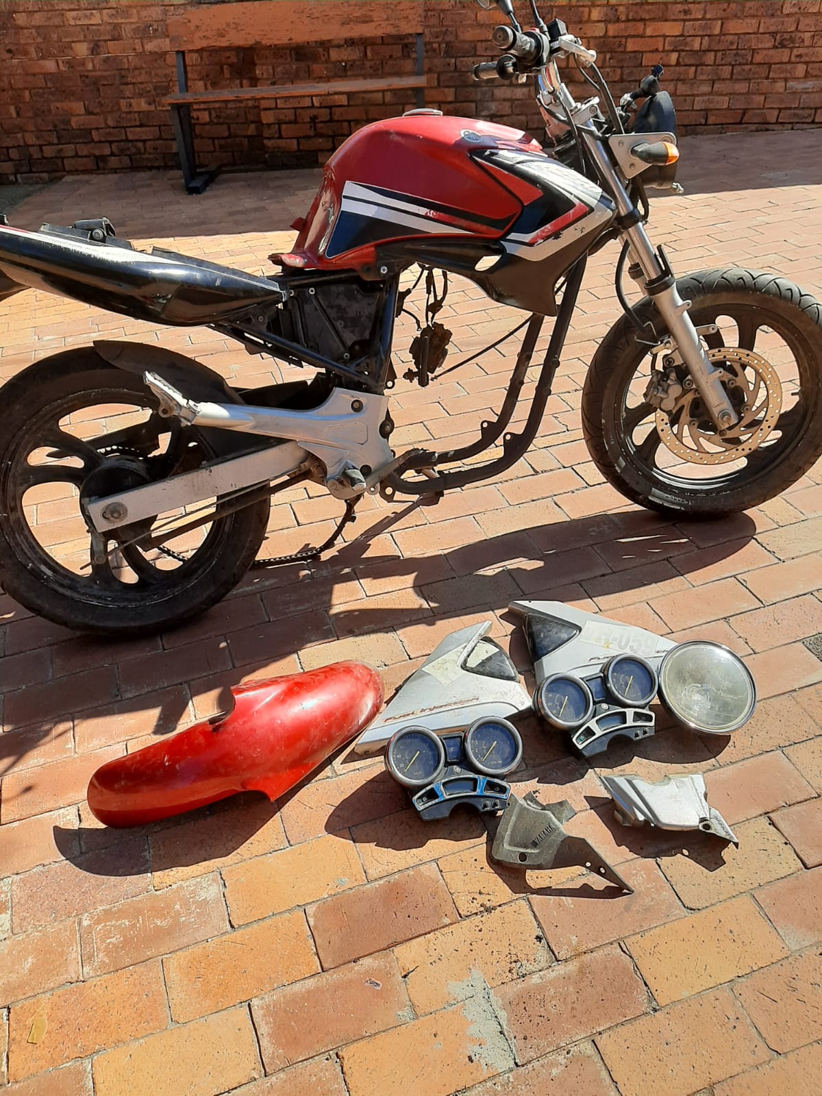 2013 Yamaha YBR 250 Spares available.