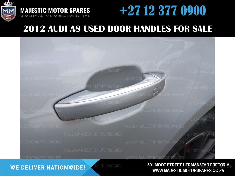 2012 Audi A8 outer door handles used for Sale - Private Seller 2012 Audi A8 outer door handles used for Sale - Private Seller