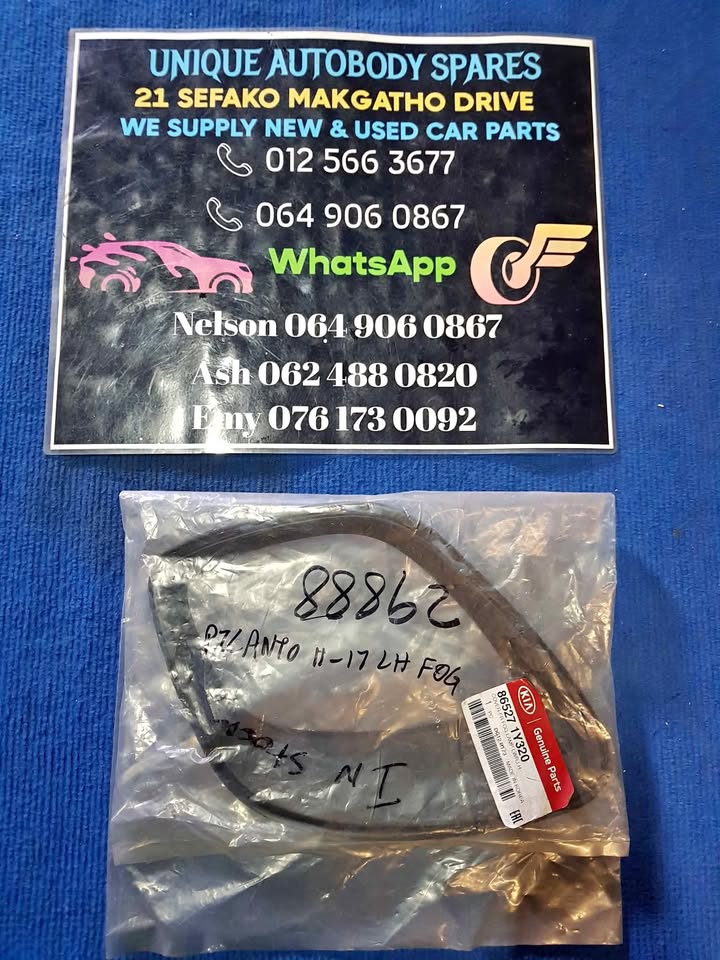 Kia Picanto Left Fog Cover - Private Seller Kia Picanto Left Fog Cover - Private Seller