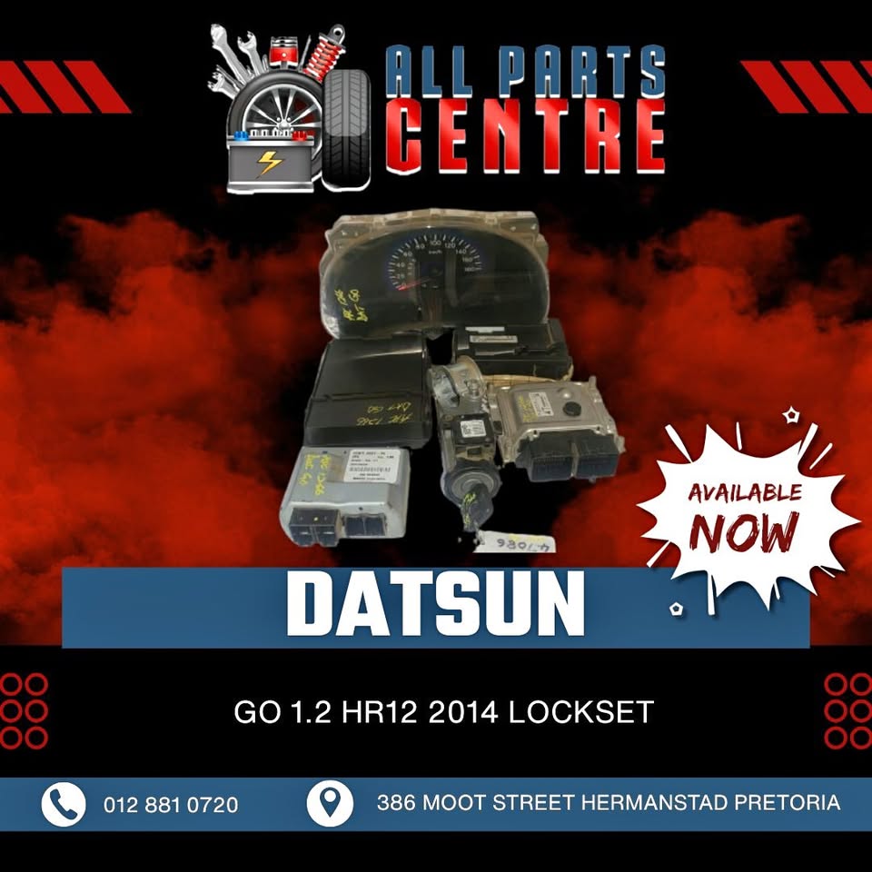 Datsun Go 1.2 HR12 2014 Lockset - Private Seller Datsun Go 1.2 HR12 2014 Lockset - Private Seller