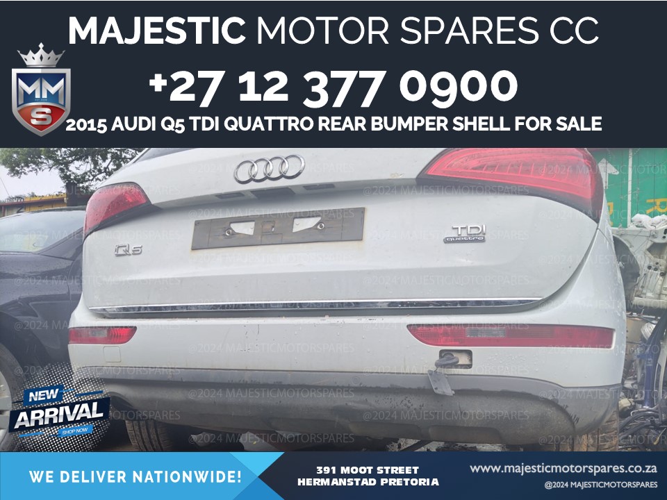 audi q5 2015 tdi quattro rear bumper shell for sale - Private Seller