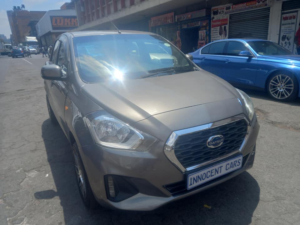 2019 DATSUN GO 1.0 PETROL, MANUAL TRANSMISSION, GREY COLOUR