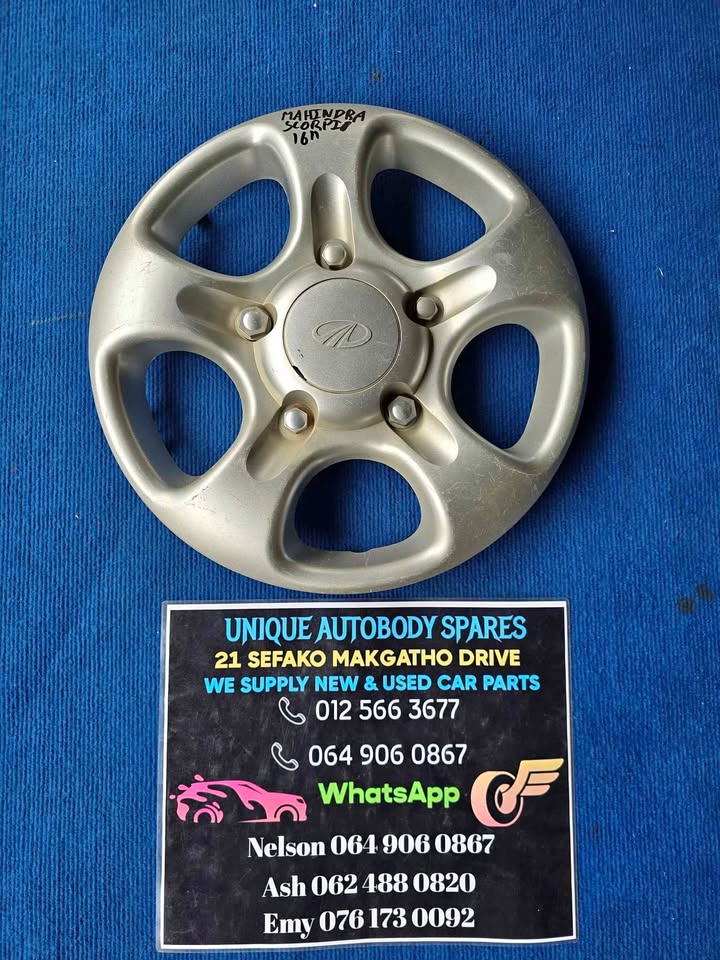 Mahindra Scorpio Wheel Cap 16" - Private Seller