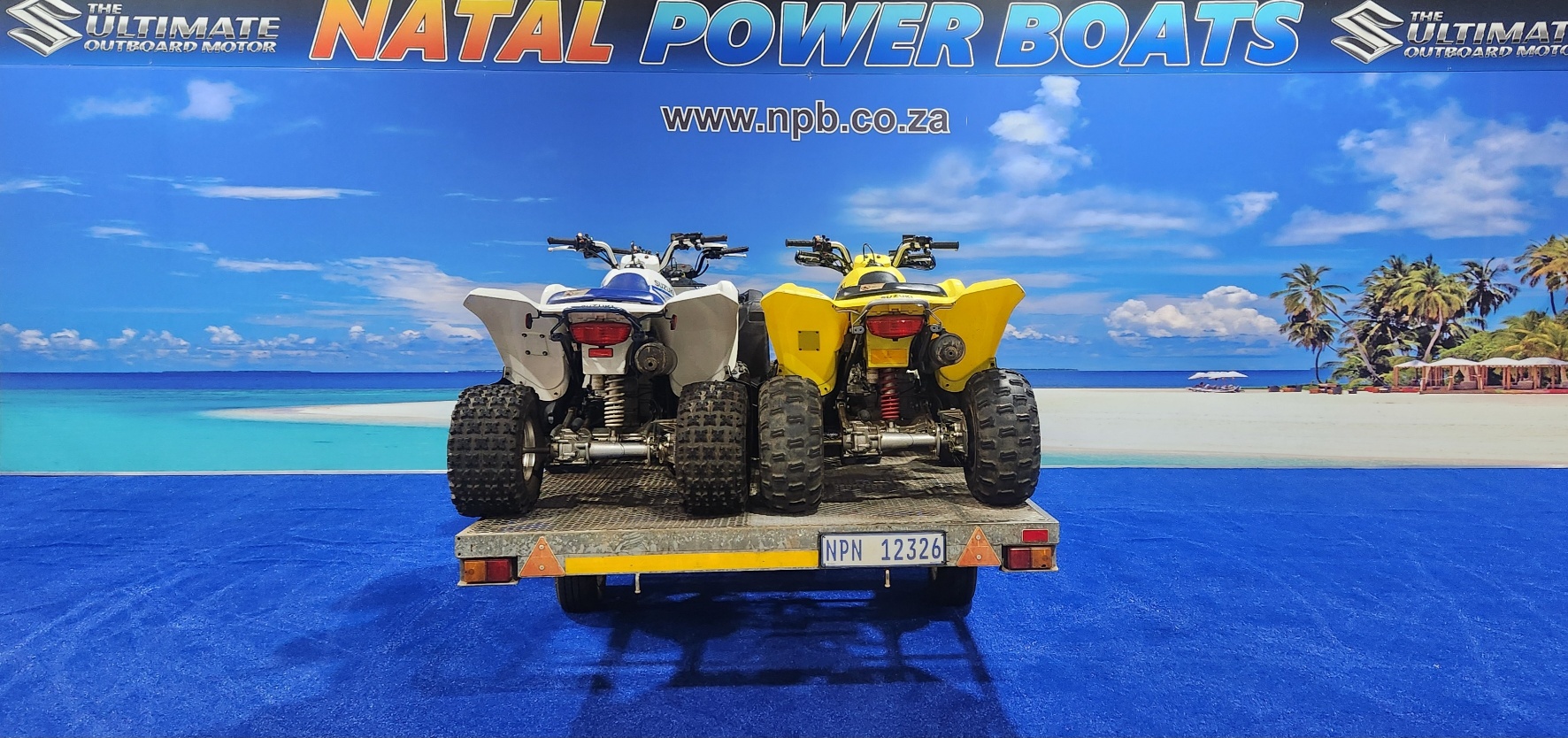 4 X SUZUKI QUADS Z 250
