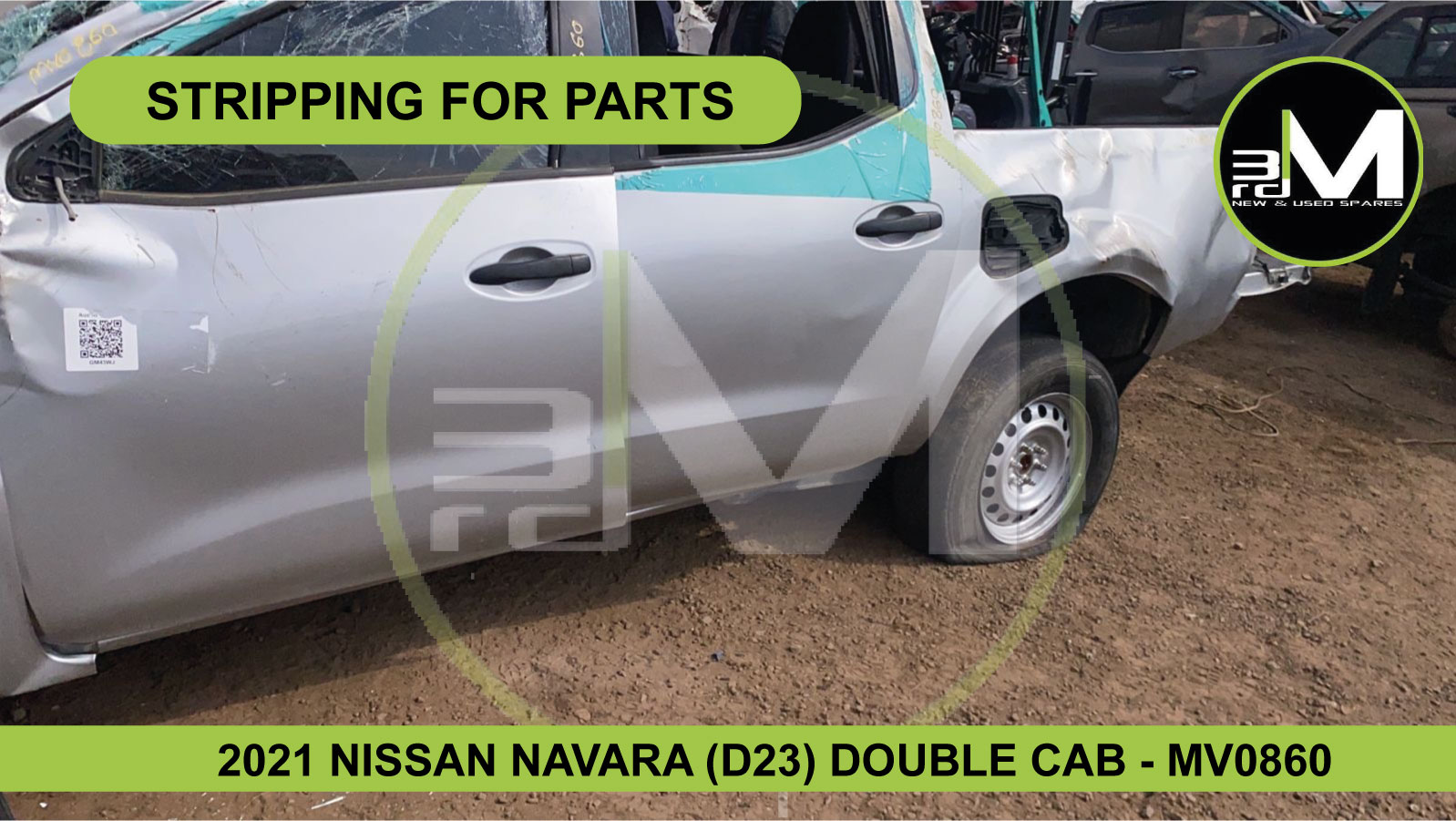 2021 NISSAN NAVARA (D23) DOUBLE CAB - MV0860 (STRIPPING FOR PARTS) - Private Seller 2021 NISSAN NAVARA (D23) DOUBLE CAB - MV0860 (STRIPPING FOR PARTS) - Private Seller