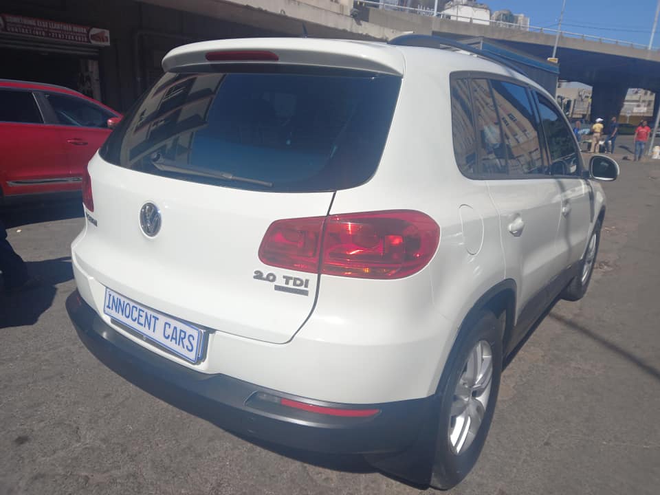 2015 VW TIGUAN 2.0 TDI DIESEL, AUTOMATIC TRANSMISSION, WHITE COLOUR, MILEAGE 81000KM
