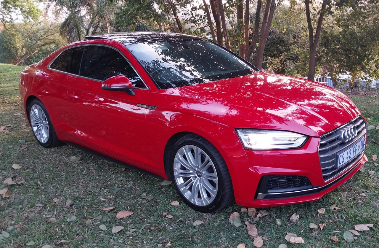 AUTOMATIC 2018  AUDI A5 2.0 TDI S TRONIC, COUPE.  40TDI.  S-LINE. 140KW. FULL SE