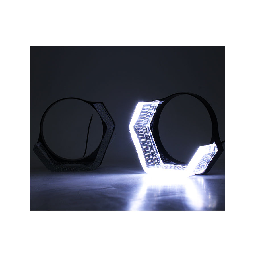 5D Crystal LED Angel Eye Daytime Running Light – i8 V-30 Design
