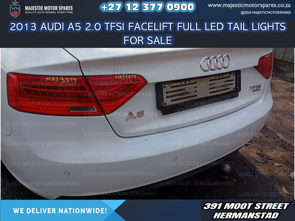 2013 Audi A5 Full LED Tail Lights for Sale - Private Seller 2013 Audi A5 Full LED Tail Lights for Sale - Private Seller