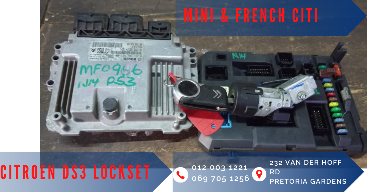 Unlock Magnificence with a Citroën DS3 Lockset! - Private Seller Unlock Magnificence with a Citroën DS3 Lockset! - Private Seller