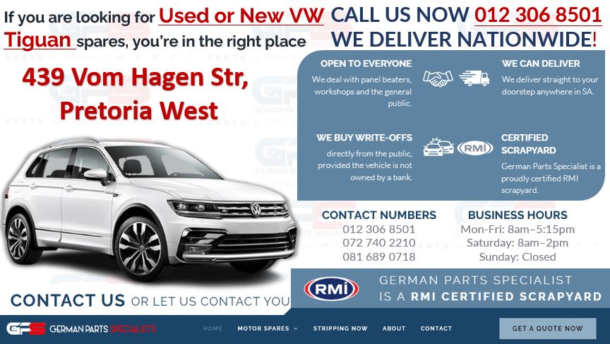 VW Tiguan New And Used Spare Parts For Sale - Private Seller VW Tiguan New And Used Spare Parts For Sale - Private Seller