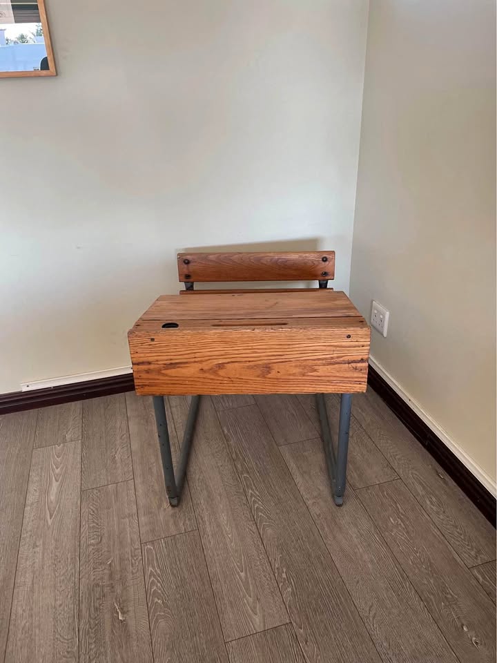 OAK Antique school desk OAK Antique school desk