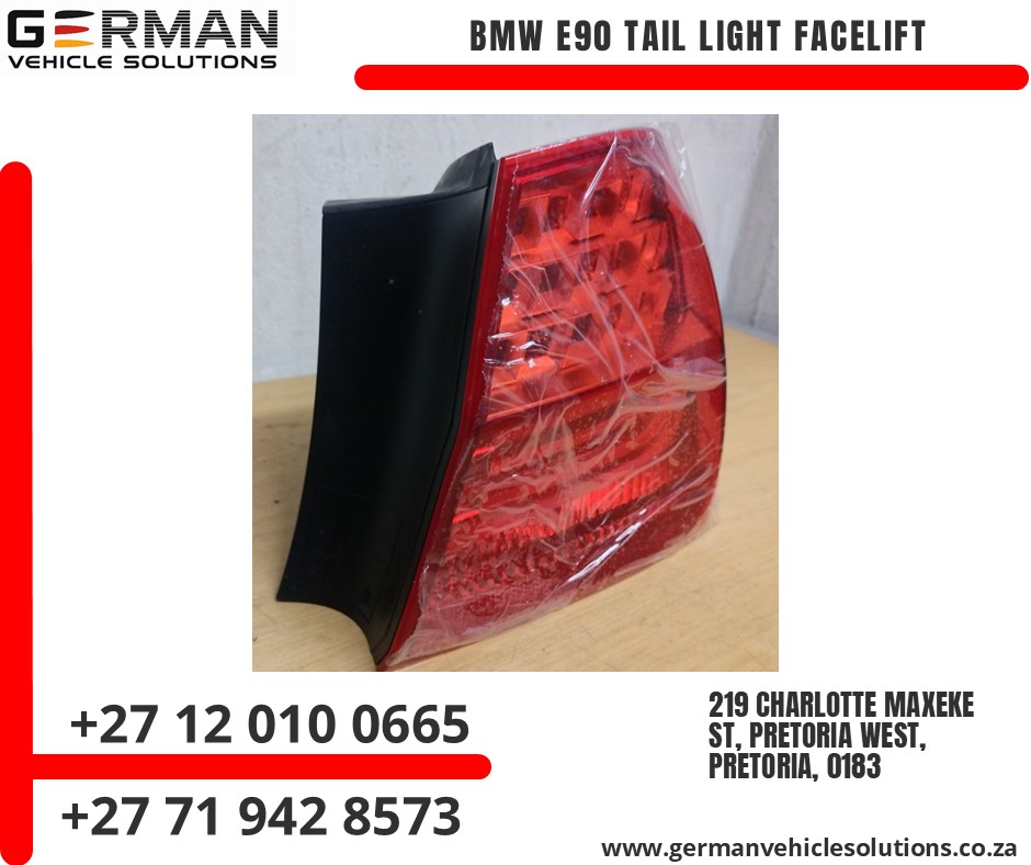 BMW e90 facelift used tail light in stock