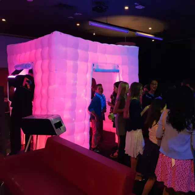Inflatable LED photo booth tent for sale