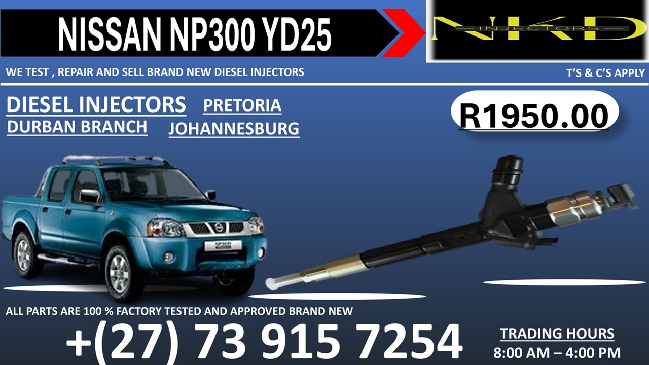 Nationwide Nissan Np300 yd25 Injectors On Recon - Private Seller Nationwide Nissan Np300 yd25 Injectors On Recon - Private Seller