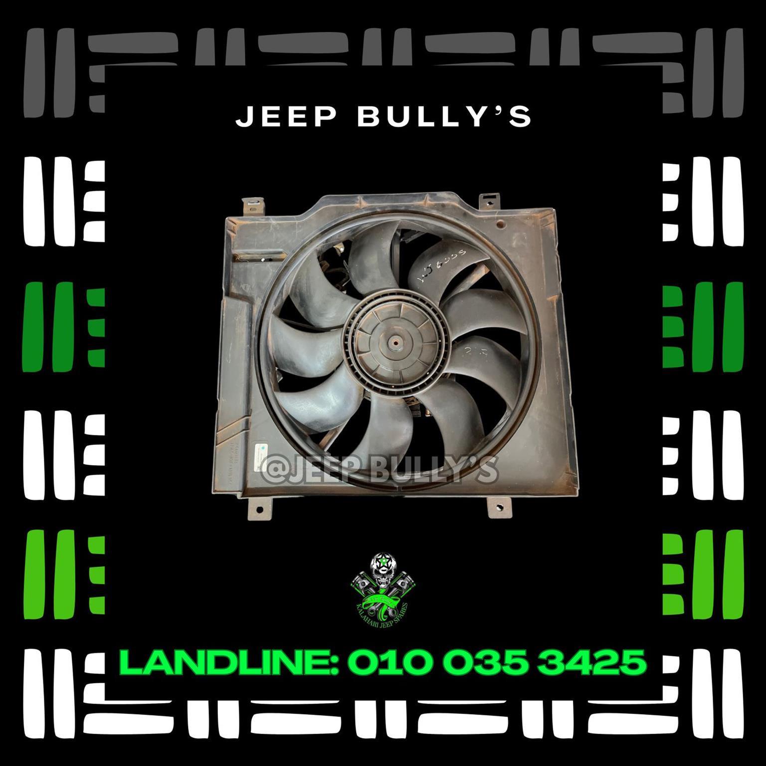 Radiator Fans (Second Hand) For Jeep Grand Cherokee Models - Private Seller Radiator Fans (Second Hand) For Jeep Grand Cherokee Models - Private Seller