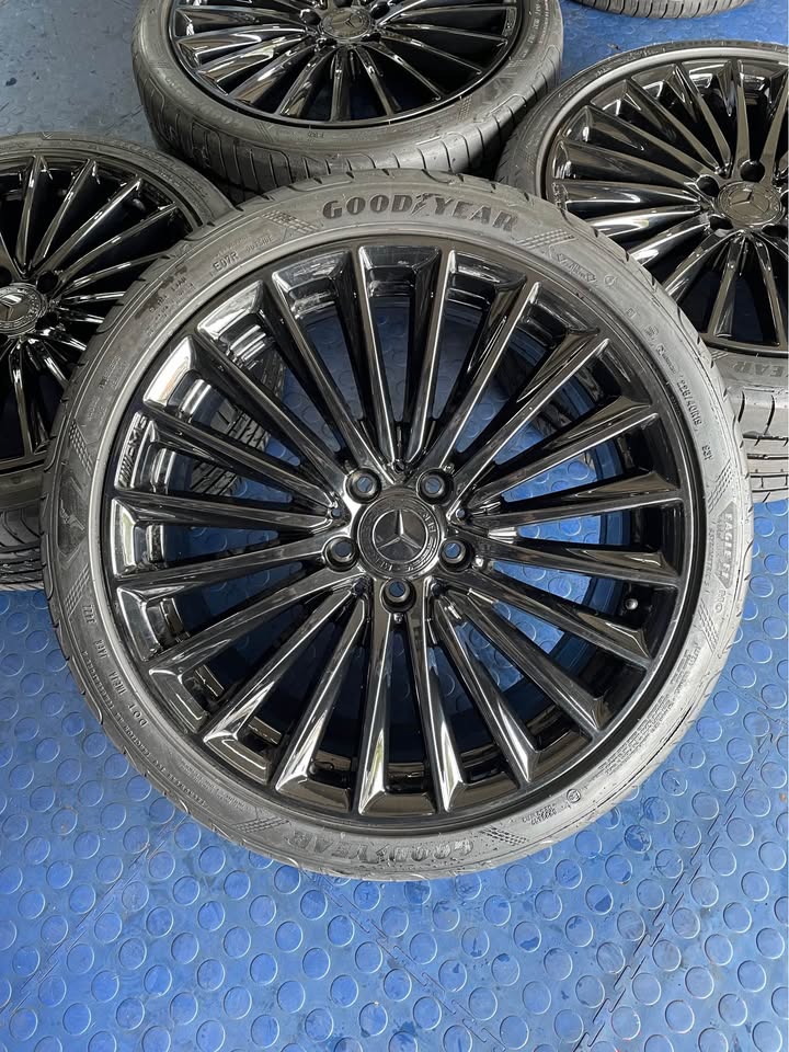 19 INCH MERCEDES NEW C-CLASS (OEM) AMG DESIGN RIM SET NARROWS/WIDES ...