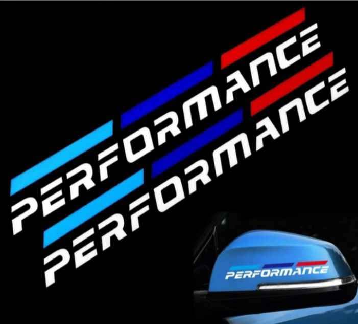 BMW Performance wing mirror stickers decals - Private Seller BMW Performance wing mirror stickers decals - Private Seller
