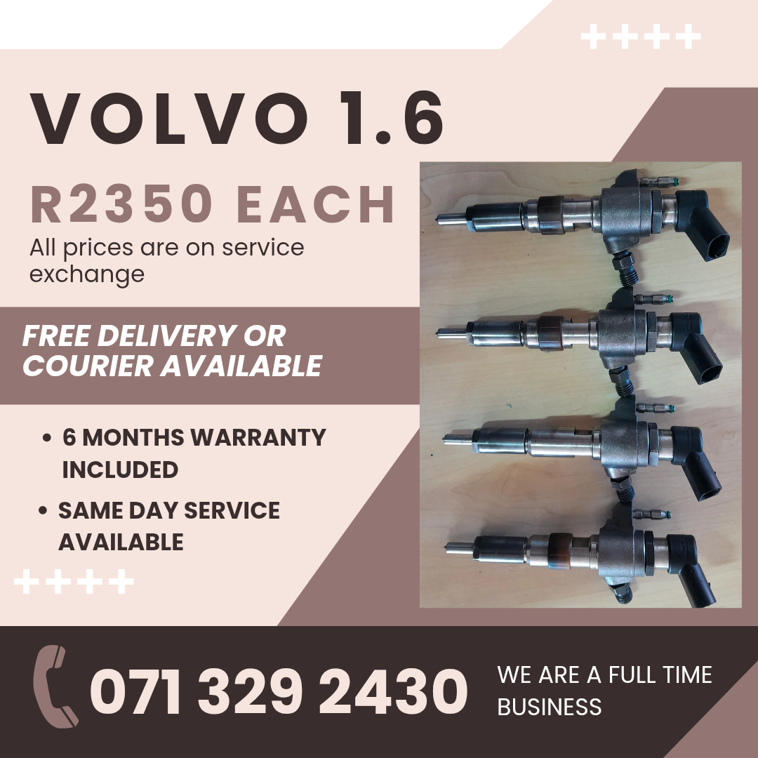 VOLVO 1.6 INJECTORS FOR SALE WITH WARRANTY - Private Seller VOLVO 1.6 INJECTORS FOR SALE WITH WARRANTY - Private Seller