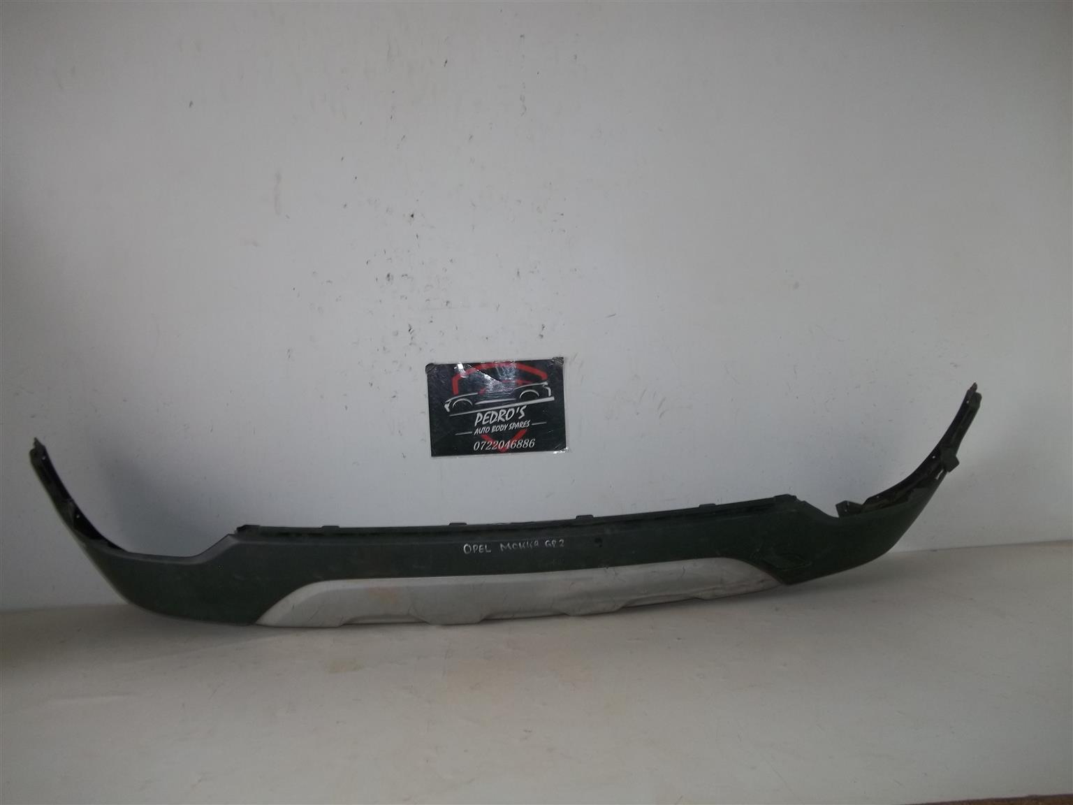 Opel Mokka X '16-'19 rear bumper trim - Private Seller Opel Mokka X '16-'19 rear bumper trim - Private Seller