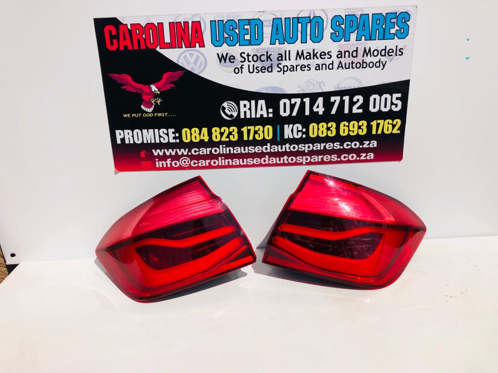 BMW F30 Msport 330i left and right side outer taillight - Private Seller