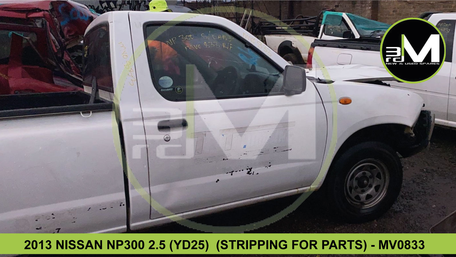 2013 NISSAN NP300 (YD25) (STRIPPING FOR PARTS) - MV0833 - Private Seller