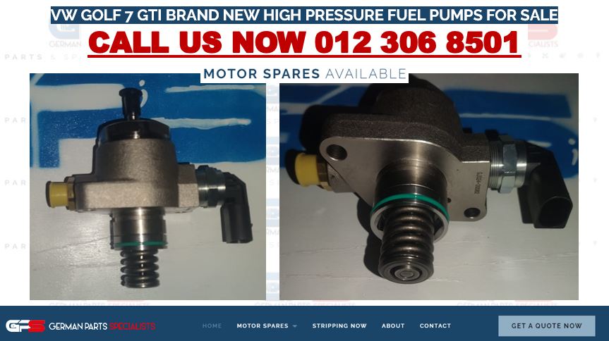 VW GOLF 7 GTI BRAND-NEW HIGH-PRESSURE FUEL PUMPS FOR SALE - Private Seller VW GOLF 7 GTI BRAND-NEW HIGH-PRESSURE FUEL PUMPS FOR SALE - Private Seller