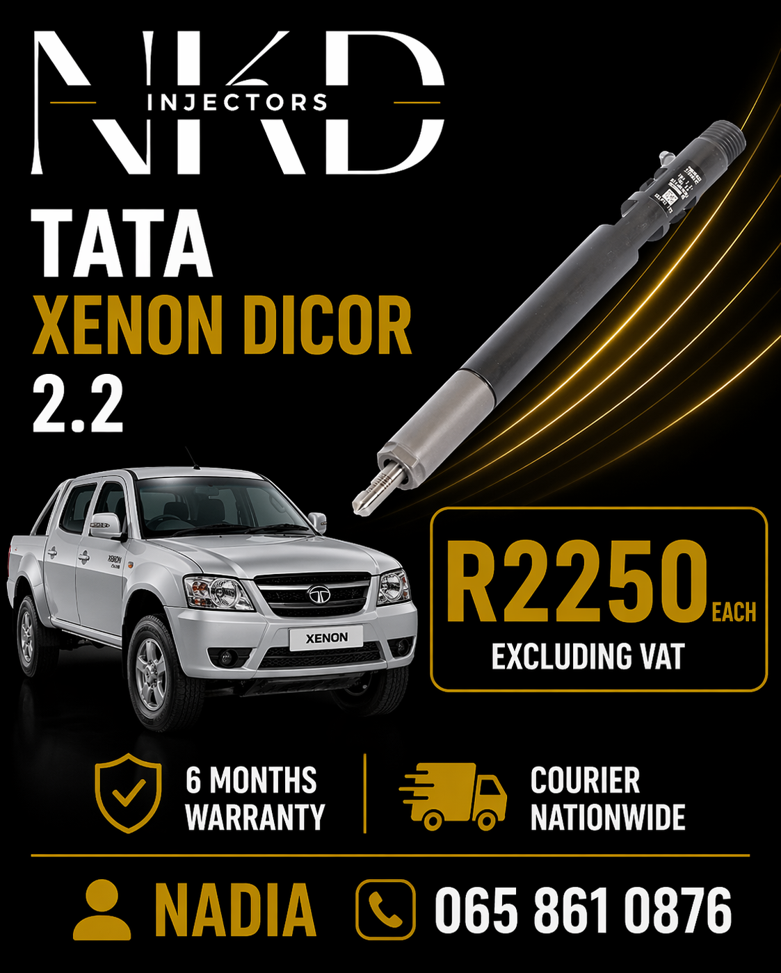 RENEW OR NEW DIESEL INJECTORS FOR SALE FOR TATA 2.2 - Private Seller RENEW OR NEW DIESEL INJECTORS FOR SALE FOR TATA 2.2 - Private Seller