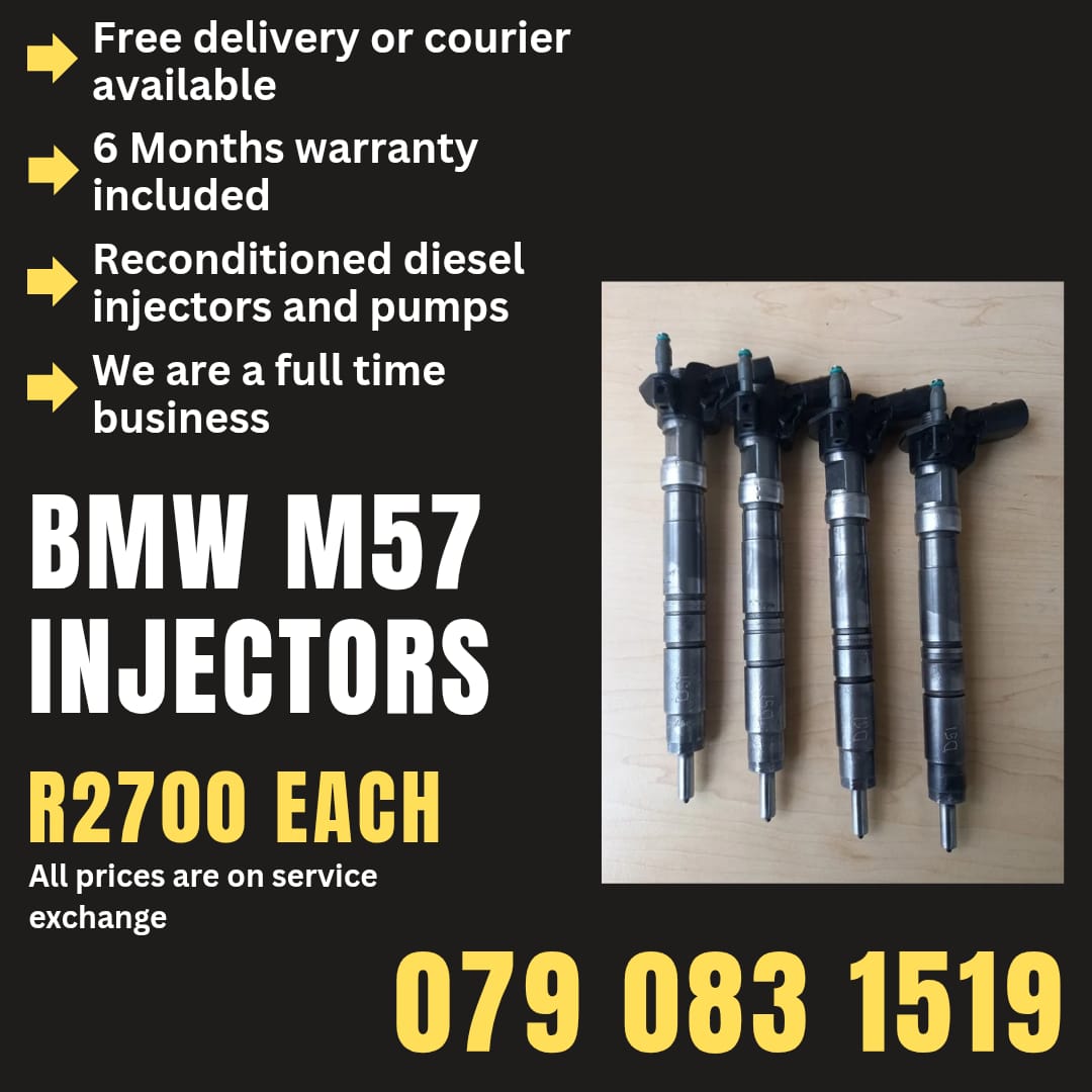 BMW M57 INJECTORS FOR SALE WITH WARRANTY - Private Seller BMW M57 INJECTORS FOR SALE WITH WARRANTY - Private Seller