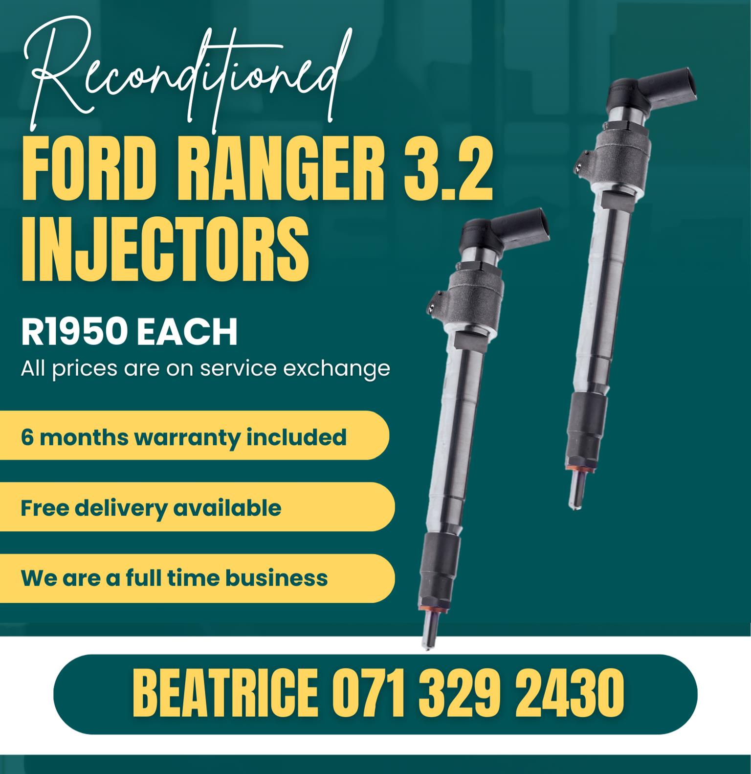 FORD RANGER 3.2 INJECTORS FOR SALE WITH WARRANTY | Junk Mail Marketplace