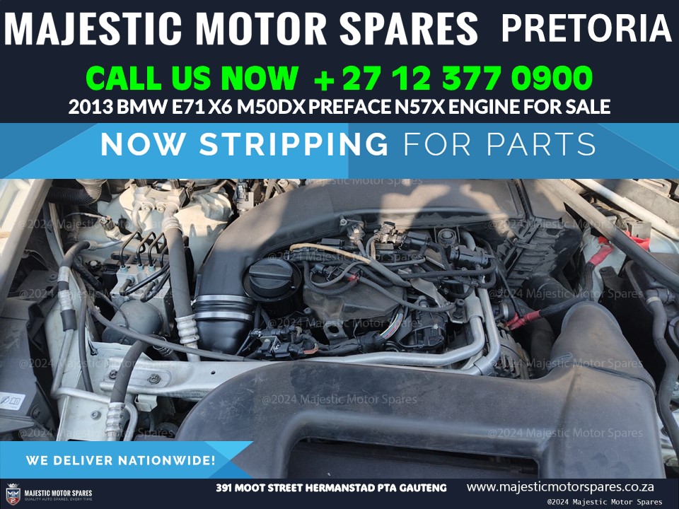 Used 2013 BMW E71 X6 M50d Preface N57X Engine for Sale! - Private Seller Used 2013 BMW E71 X6 M50d Preface N57X Engine for Sale! - Private Seller