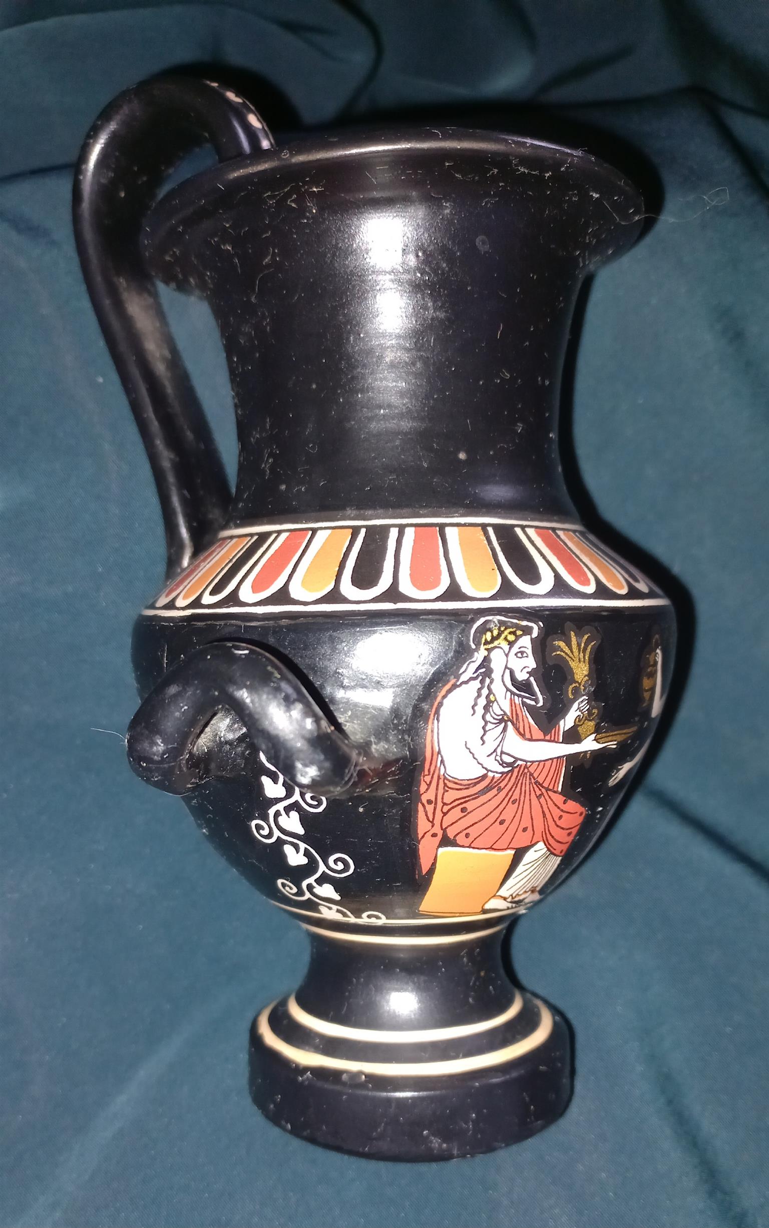 Greek pitcher jug pottery