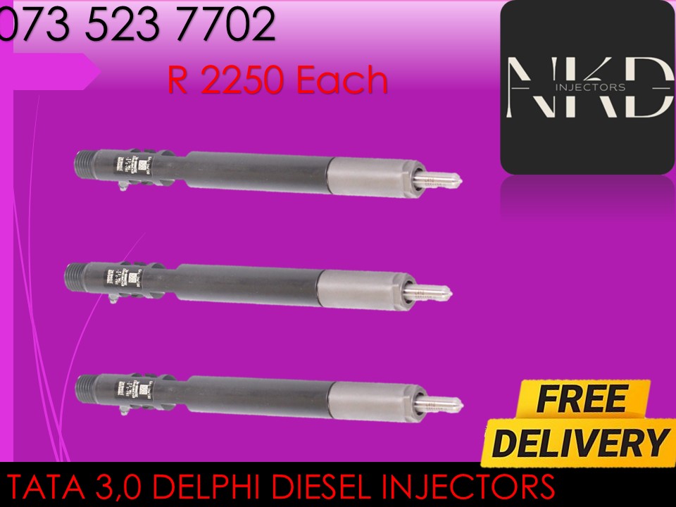 Tata 3.0L Delphi Diesel injectors - Private Seller Tata 3.0L Delphi Diesel injectors - Private Seller