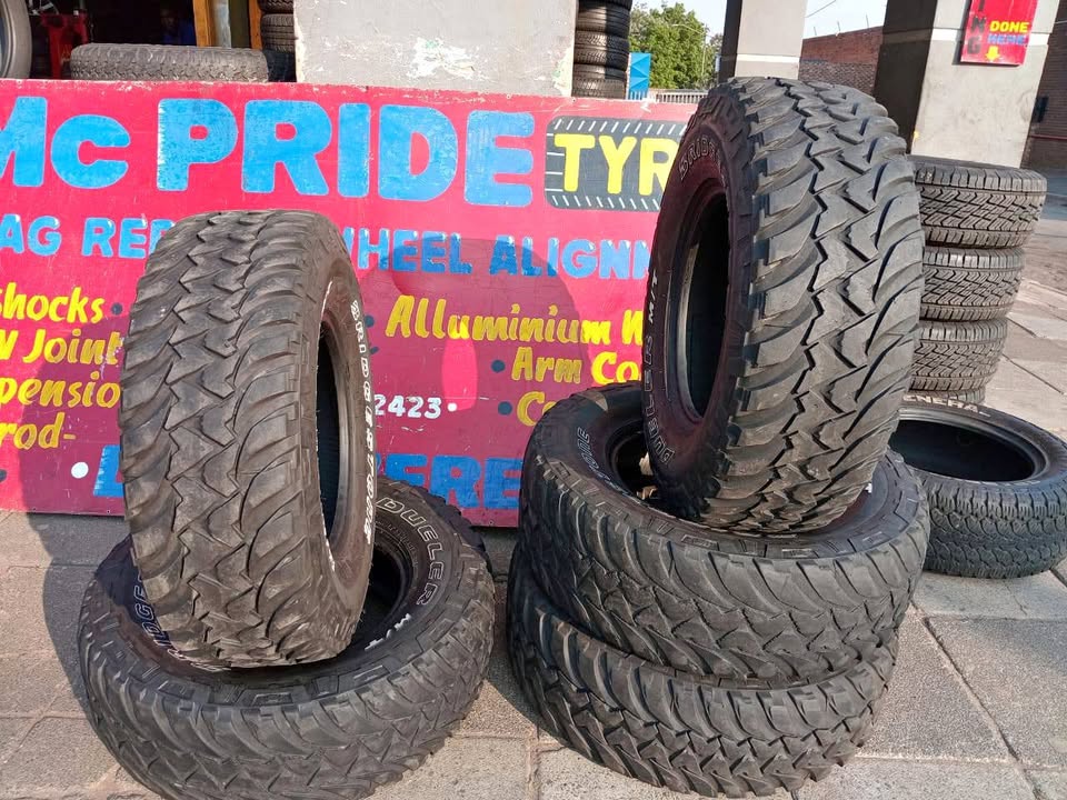 5 X 265/75/16 Bridgestone M/T 4X4 SUVs tyres for sell - Private Seller