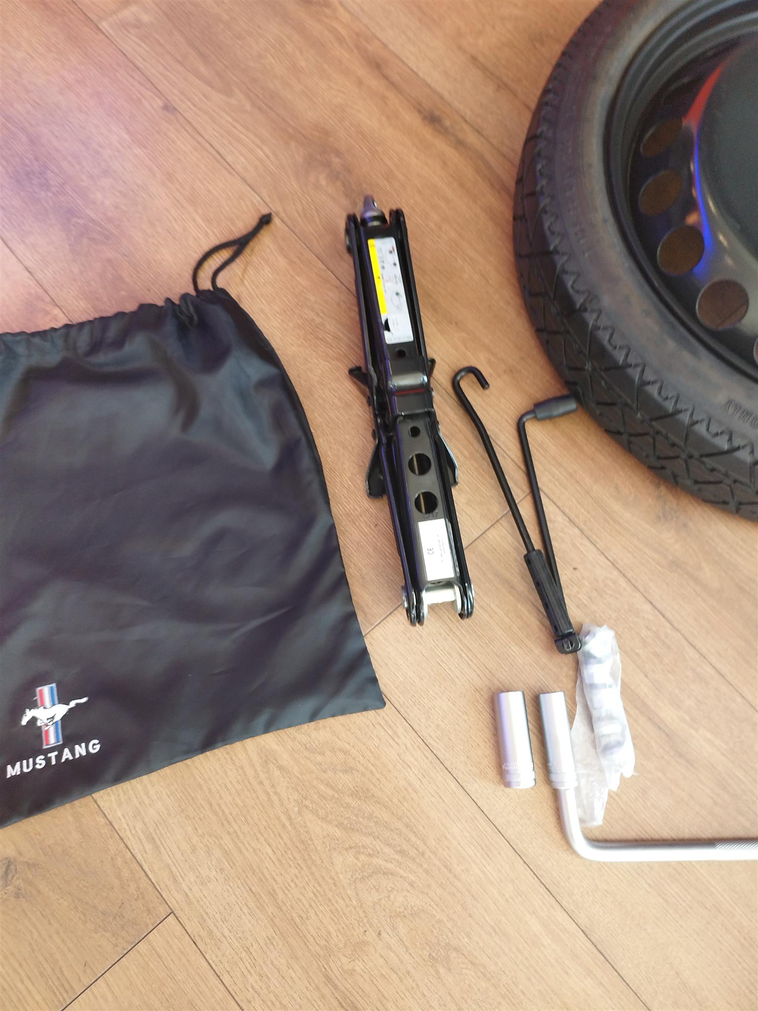 Brand New Ford Mustang Cabrio also Eco Boost Space Saver Spare Wheel kit - Private Seller Brand New Ford Mustang Cabrio also Eco Boost Space Saver Spare Wheel kit - Private Seller