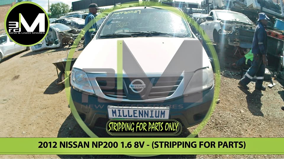 2012 NISSAN NP200 1.6 BASE (STRIPPING-FOR-PARTS) - Private Seller 2012 NISSAN NP200 1.6 BASE (STRIPPING-FOR-PARTS) - Private Seller