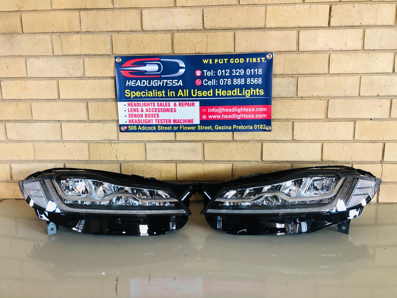 Jaguar XF and F-pace xenon headlights (2016-2021) - Private Seller