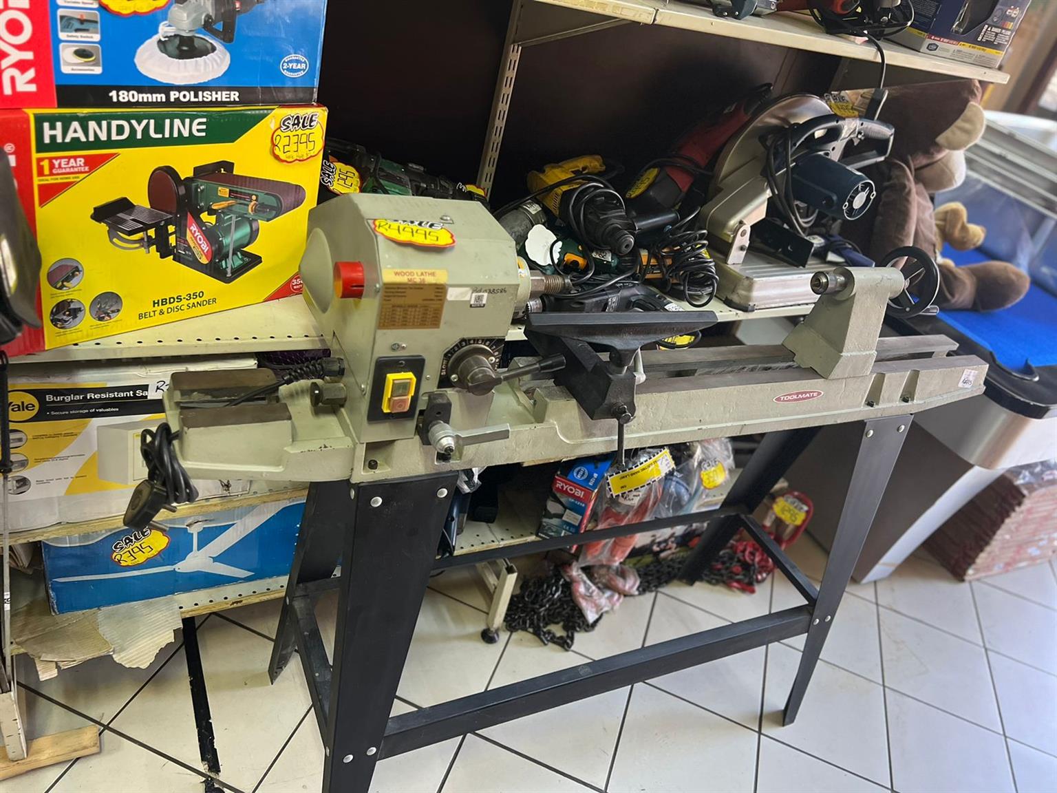 Ryobi wood deals lathe for sale