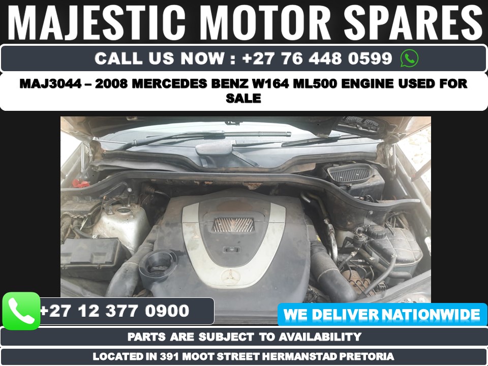 2008 Mercedes Benz W164 ML500 engine for sale - Private Seller 2008 Mercedes Benz W164 ML500 engine for sale - Private Seller