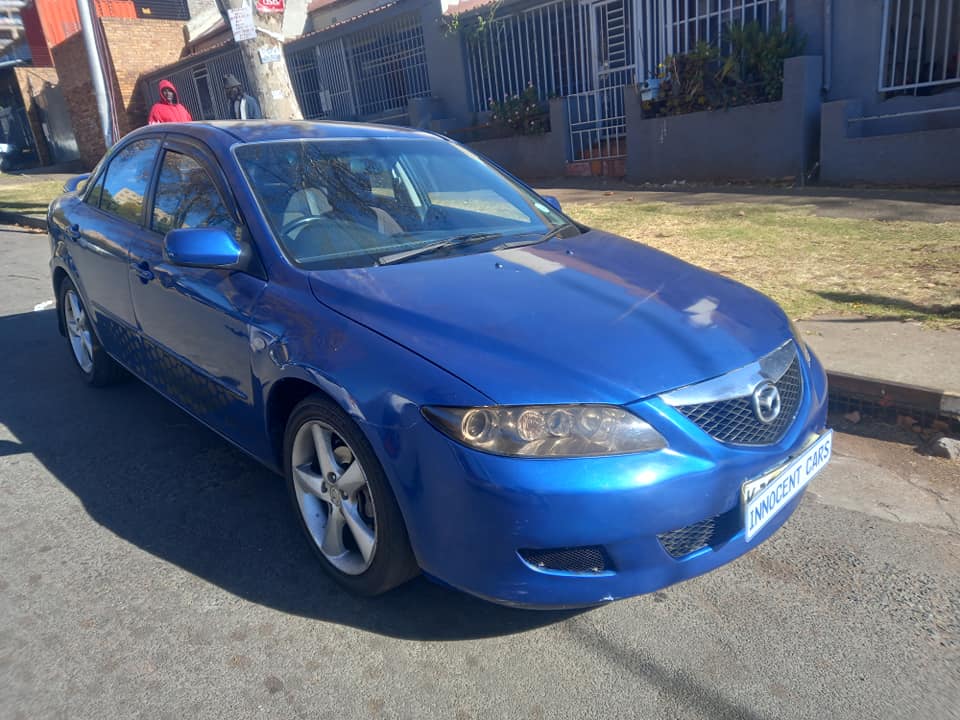 2003 MAZDA 6 SEDAN 1.4 PETROL ENGINE, MANUAL, BLUE COLOR