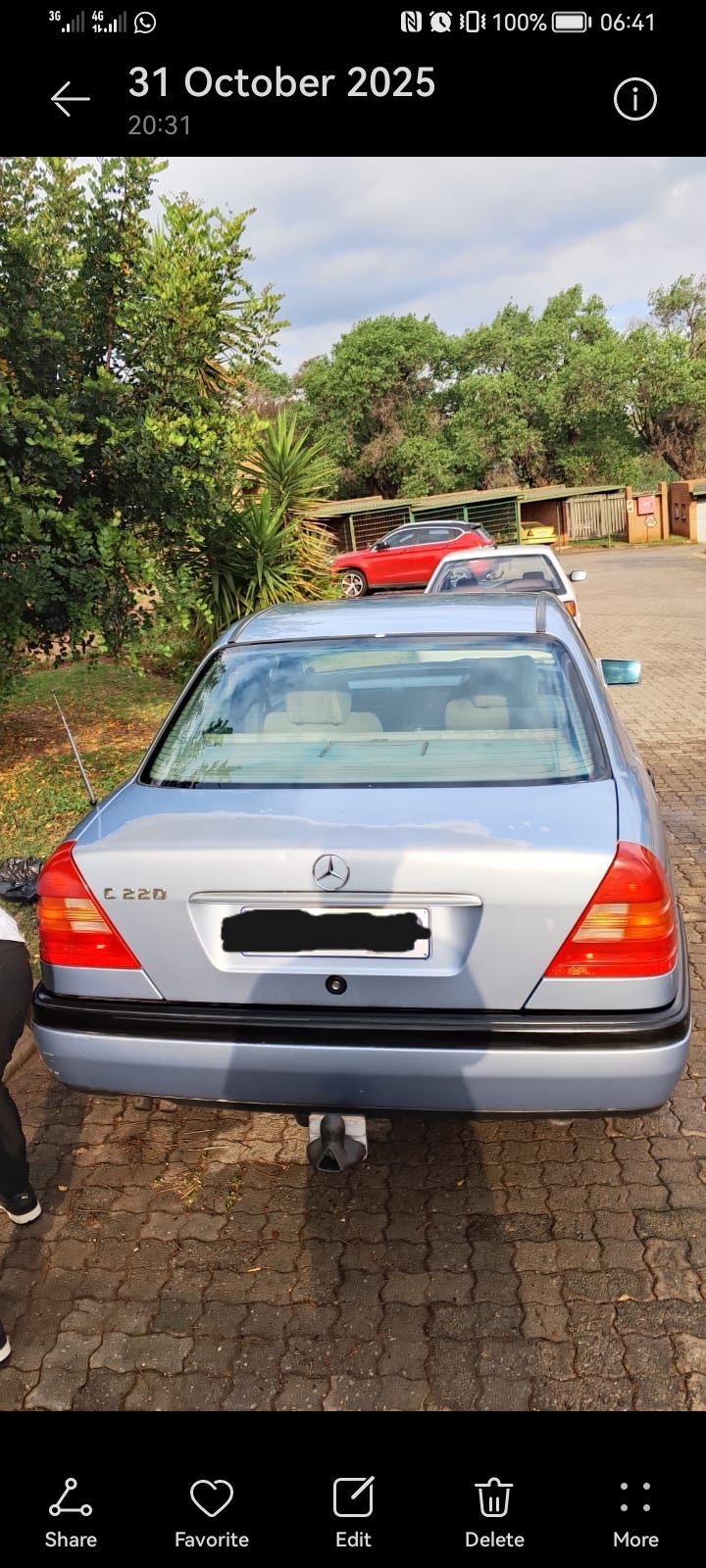 Used 1995 Mercedes-Benz C-Class C220CDI Elegance - Private Seller