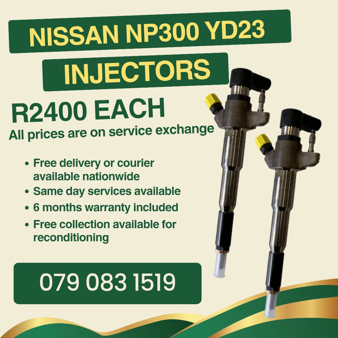 NISSAN NP300 YD25 INJECTORS FOR SALE WITH WARRANTY - Private Seller NISSAN NP300 YD25 INJECTORS FOR SALE WITH WARRANTY - Private Seller