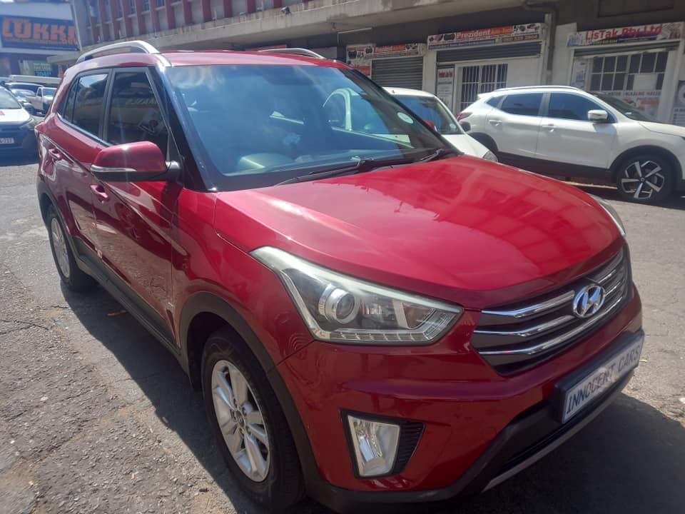 2017 HYUNDAI CRETA 2.0 PETROL, AUTOMATIC TRANSMISSION, RED COLOUR