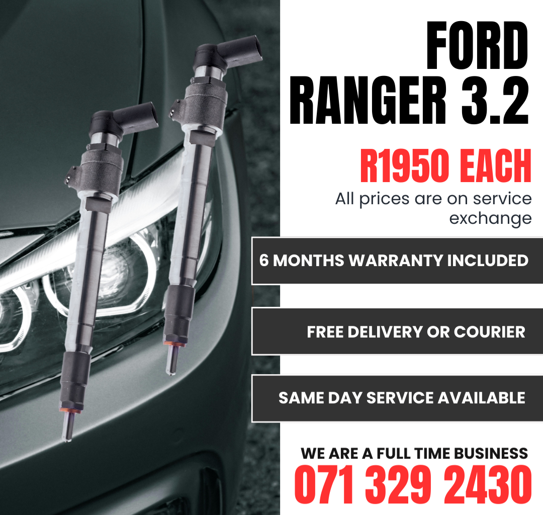 FORD RANGER 3.2 INJECTORS FOR SALE WITH WARRANTY INCLUDED - Private Seller FORD RANGER 3.2 INJECTORS FOR SALE WITH WARRANTY INCLUDED - Private Seller