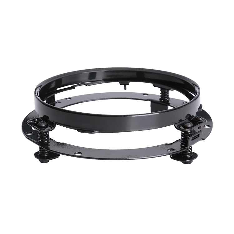 LED360 Matt Black Bracket for 7″ Headlights