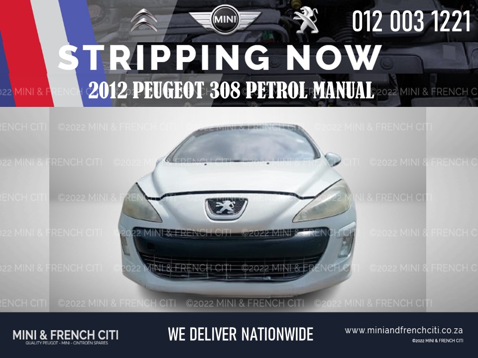 2012 Peugeot 308 Petrol Manual Now Stripping for Spares - Private Seller