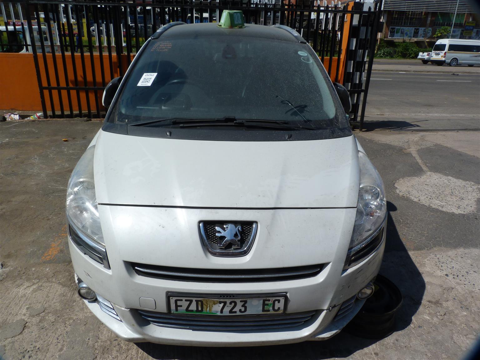 Peugeot 5008 1,6 THP Active - 2013 Spares - Private Seller Peugeot 5008 1,6 THP Active - 2013 Spares - Private Seller