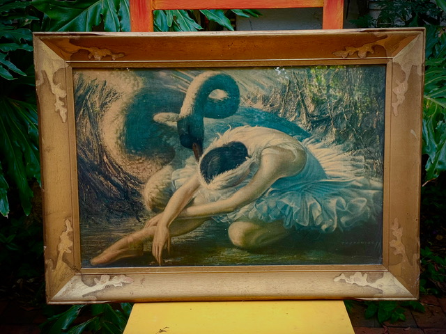 3 framed Tretchikov prints